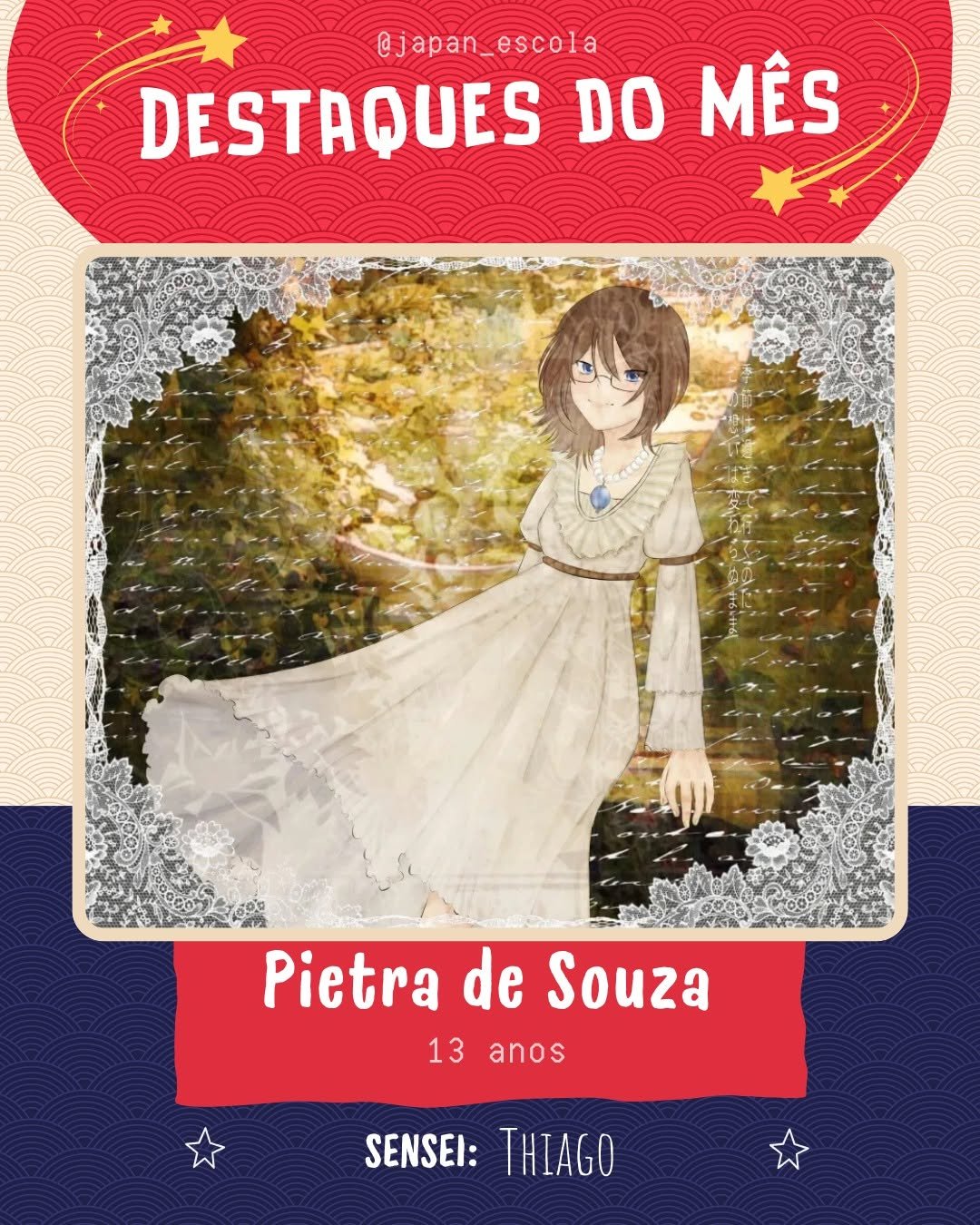 Criança desenhando mangá em aula Kodomo — Escola de Mangá Japan Sunset
